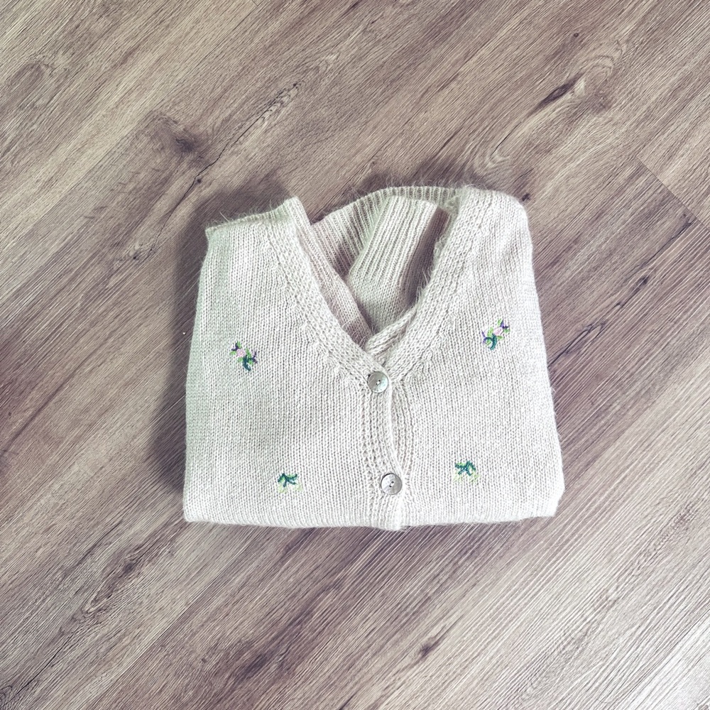 Cotton Emporium Embroidered Sweater